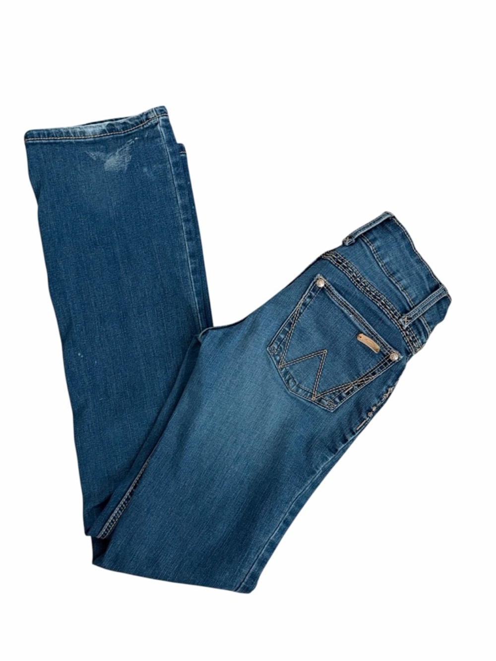 Wrangler Dark Blue Bootcut Jeans